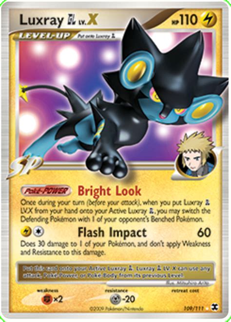 luxray lv x|pokemon Luxray gl lvx.